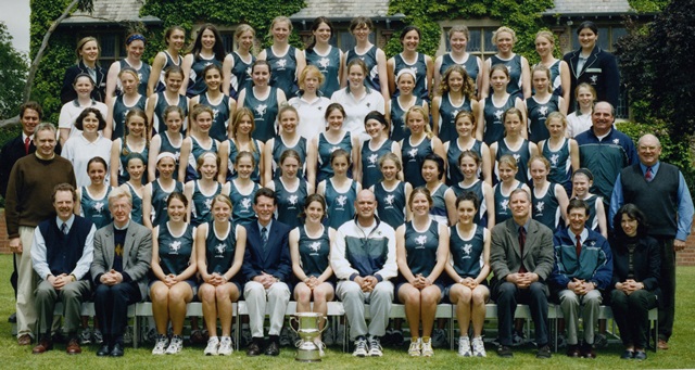Girls Athletics Team, 2002 APS Premiers.